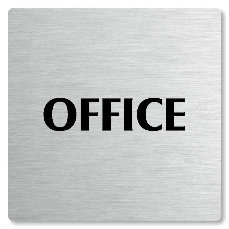 Office, 100x100mm, stříbrná, Nevada